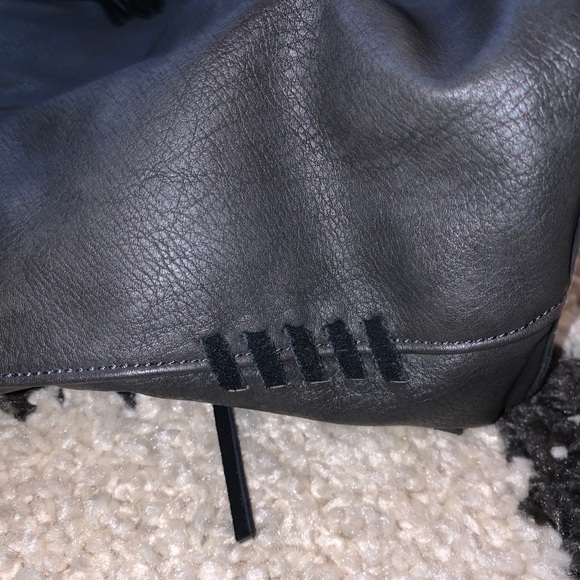 Steven by Steve Madden grey leather tote - Picture 6 of 11